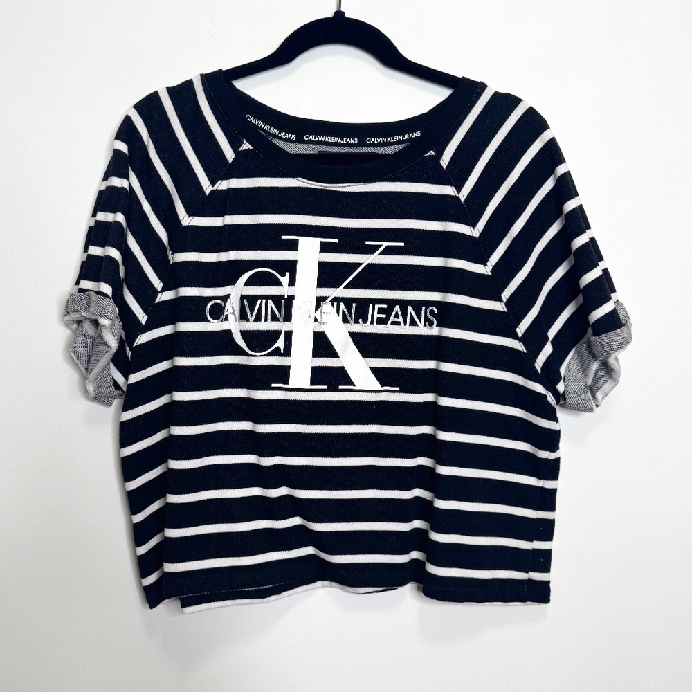 Calvin Klein Jeans Oversized Crop Top XXL